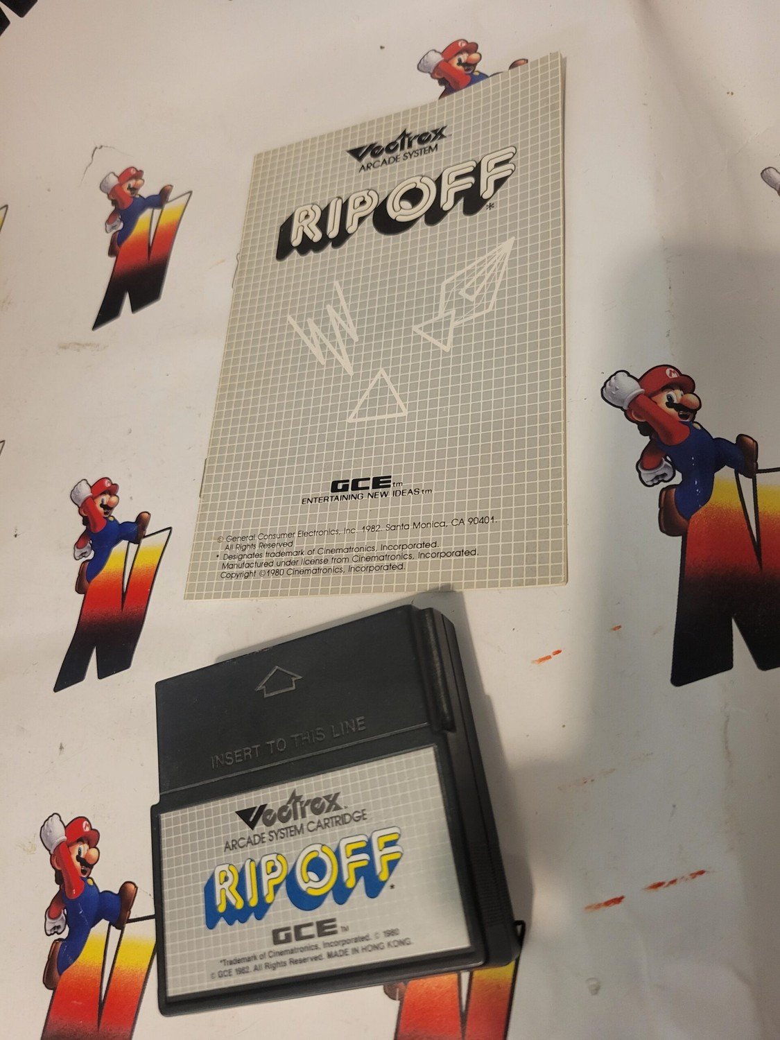 その他 Vectrex RIP OFF Rip Off (Vectrex, 1982) for sale online | eBay
