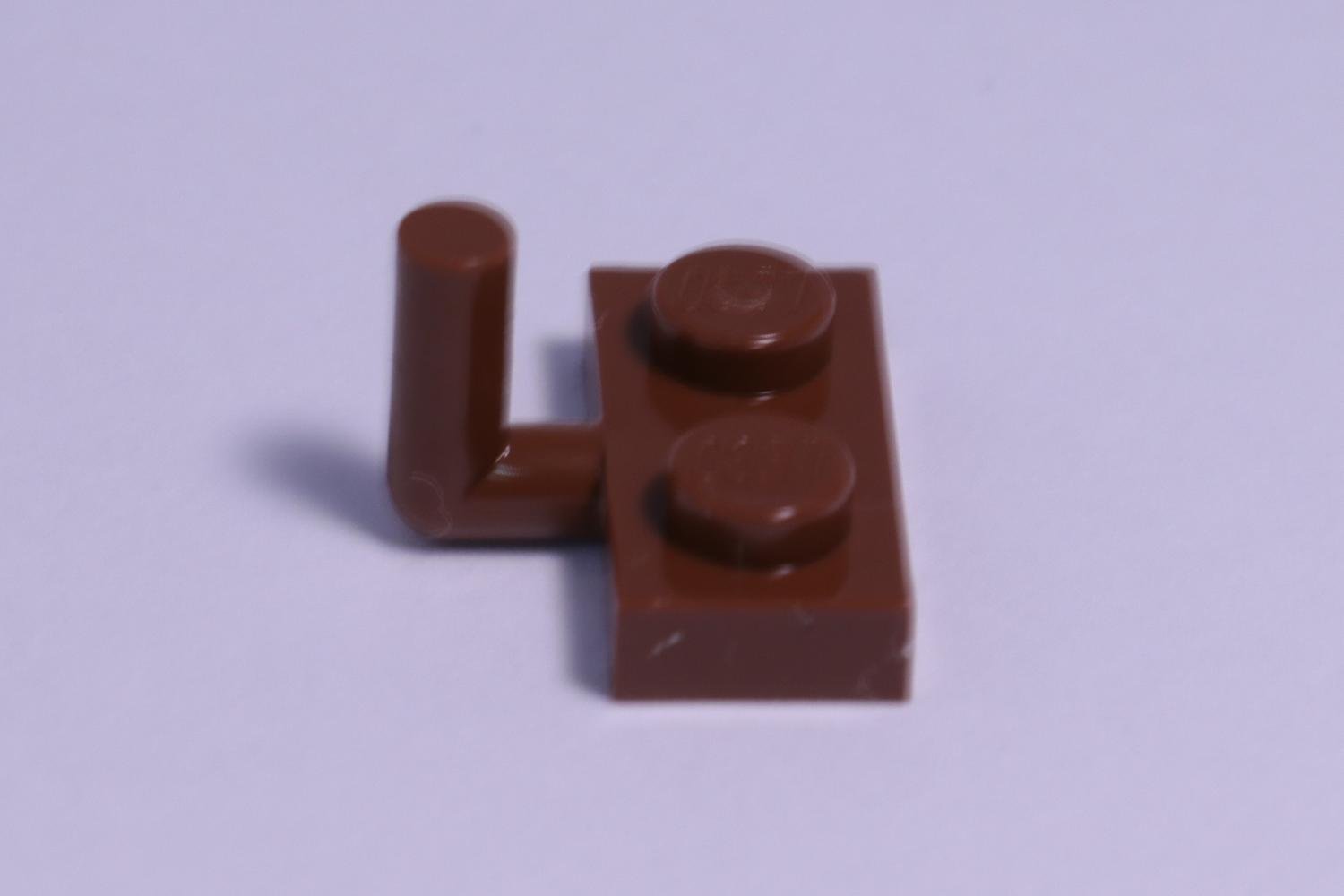 Lego bulk 8 x modified plate rocker 2 x 3 dark red rocker red flat nine