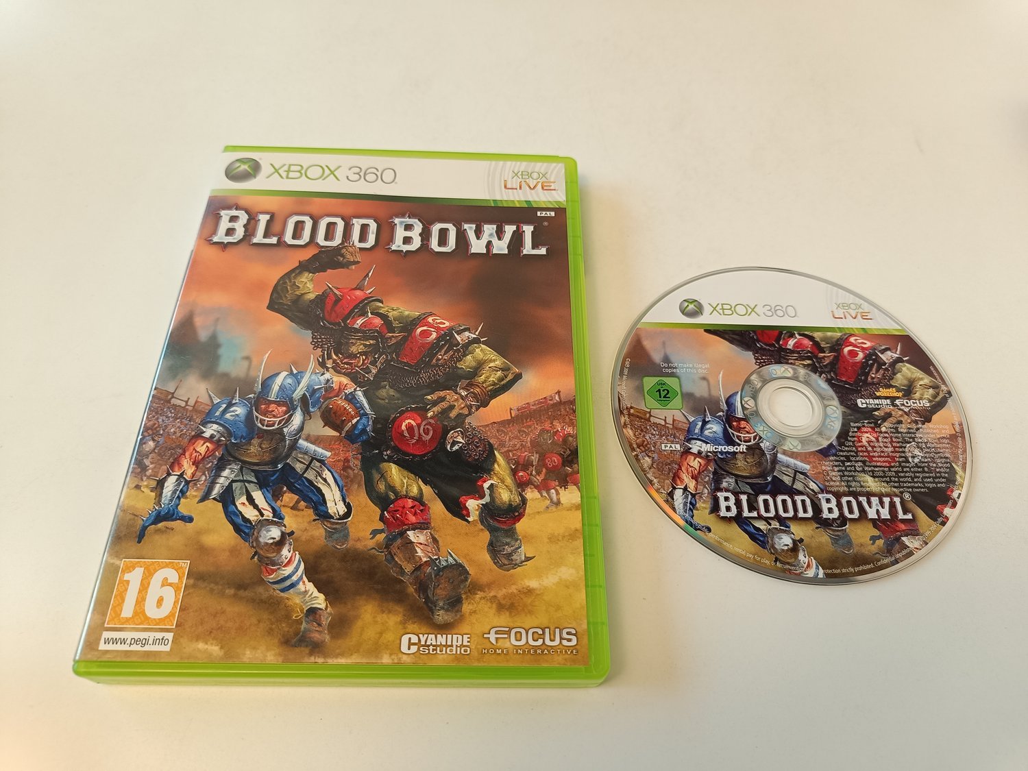 Blood Bowl – Jeu Xbox 360 – Promo Press – PAL – Bon état