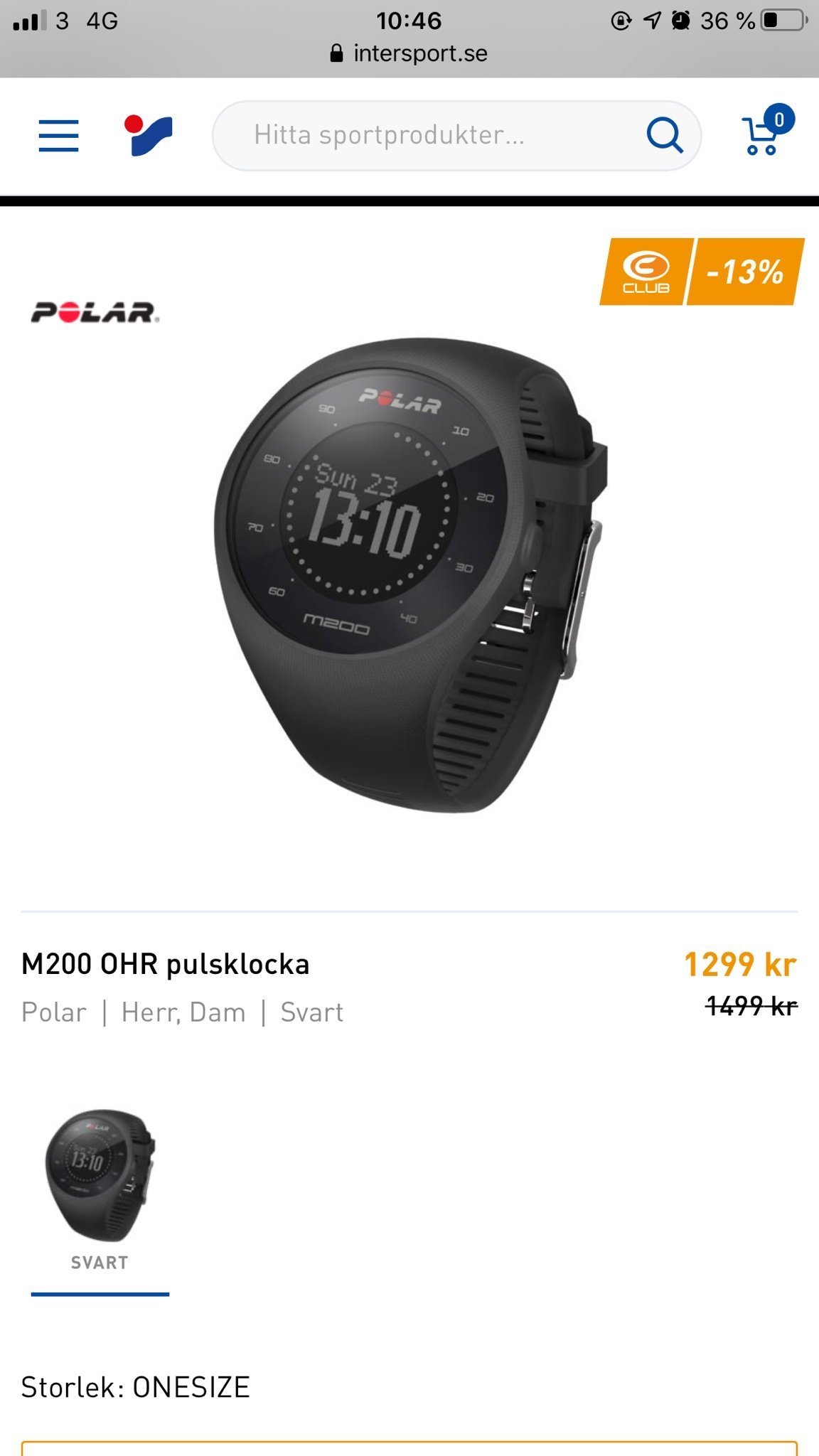 polar m200 intersport