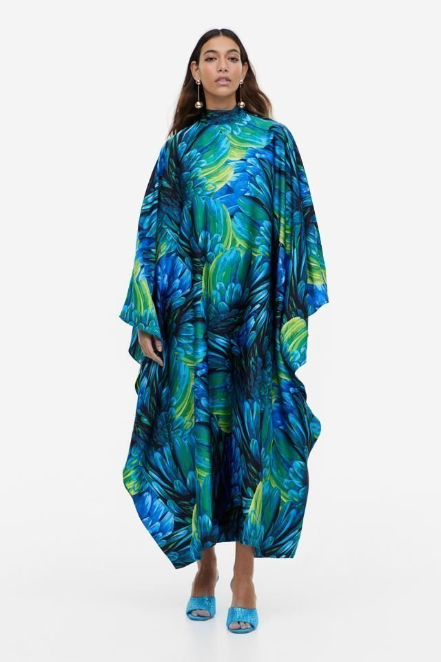 Hm H&M kaftan kaftanklänning maxiklänning långk.. | Köp på Tradera ...
