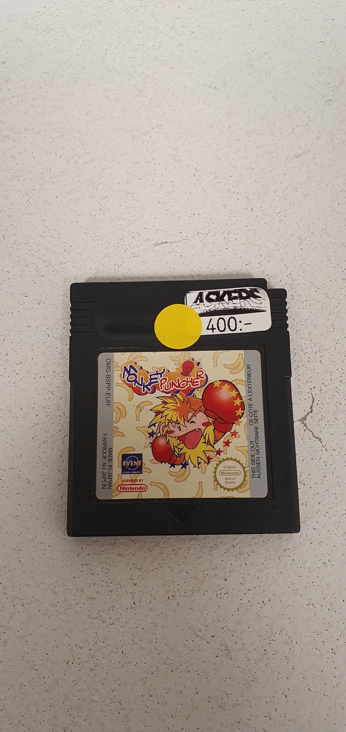 Monkey Puncher – Jeu Game Boy Color – PAL – 2000 – Action Aventure