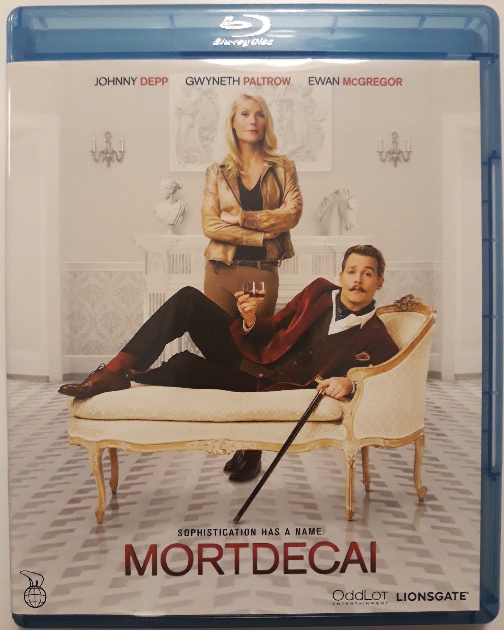 MORTDECAI blu ray