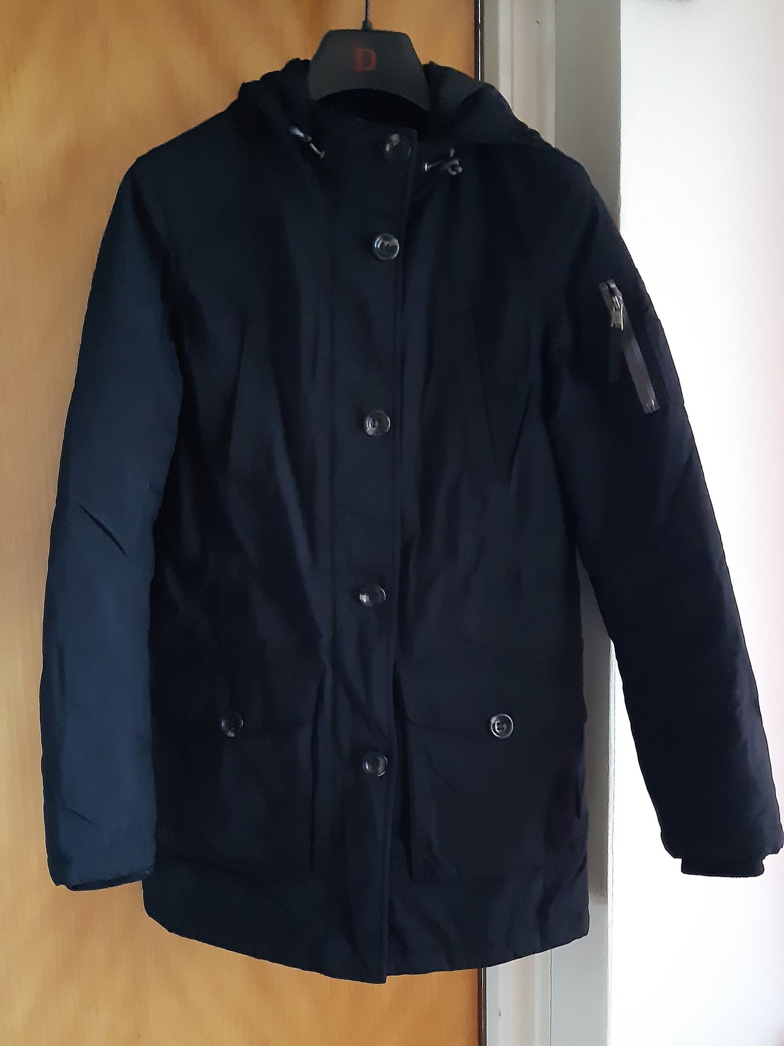 Vinterjacka Kappahl XS svart parkas jacka vinter (426224232 Vinterjacka Kappahl XS svart parkas jacka vinter (426224232
