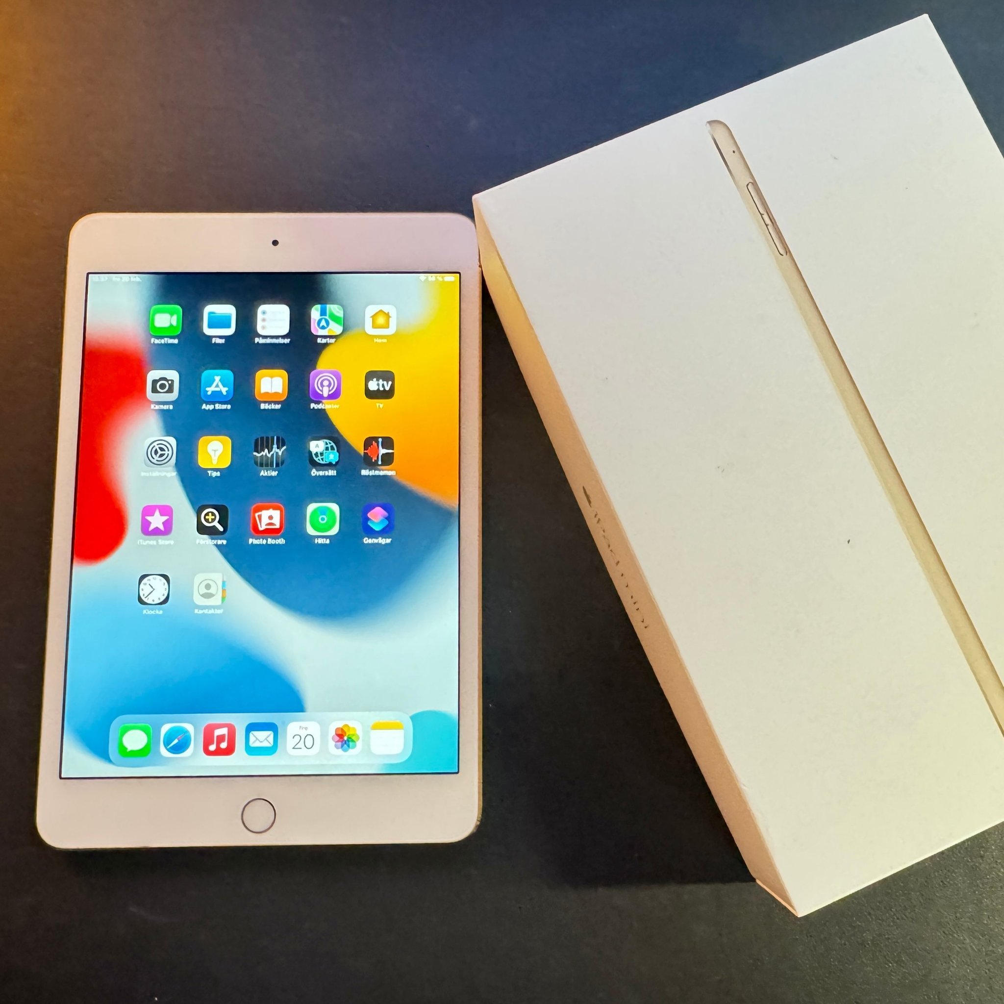 Apple iPad mini 4 Wi-Fi, Gold, 64GB, Modell A1538 | Köp på Tradera