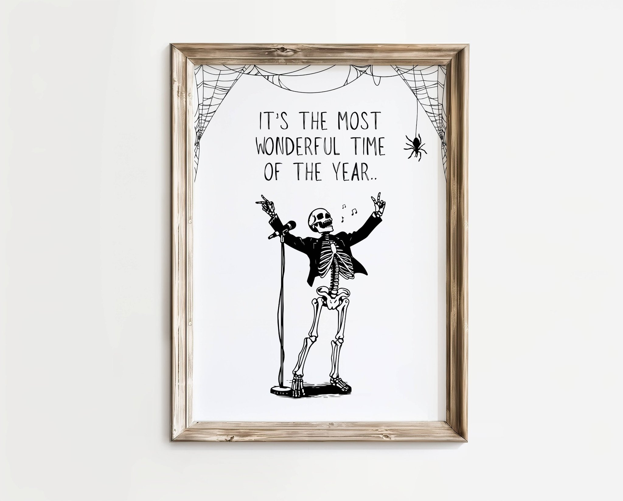 Its The Most Wonderful – Halloween poster | A4 | Rolig present | SkattkammarenSE