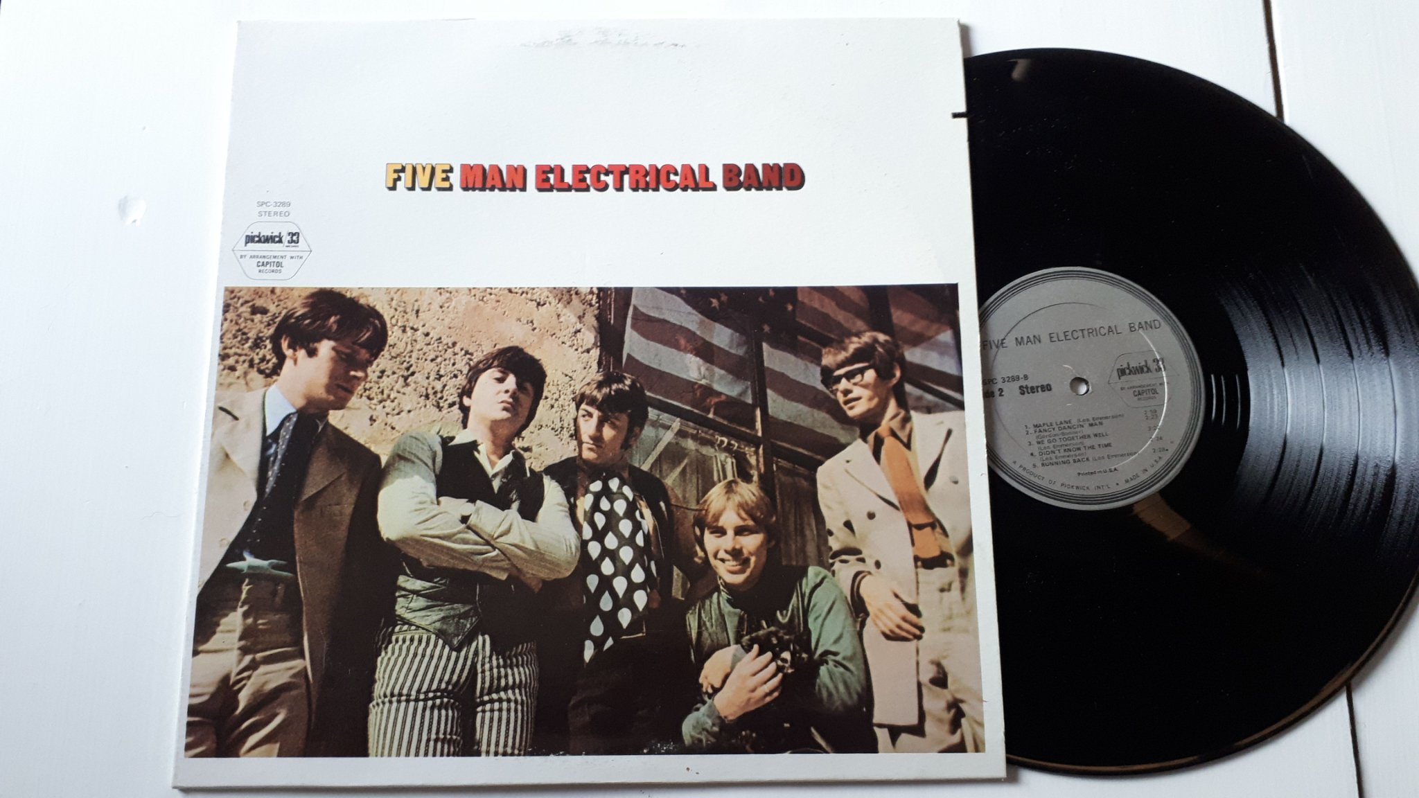 Lp, Five Man Electrical Band (386475632) ᐈ Köp på Tradera