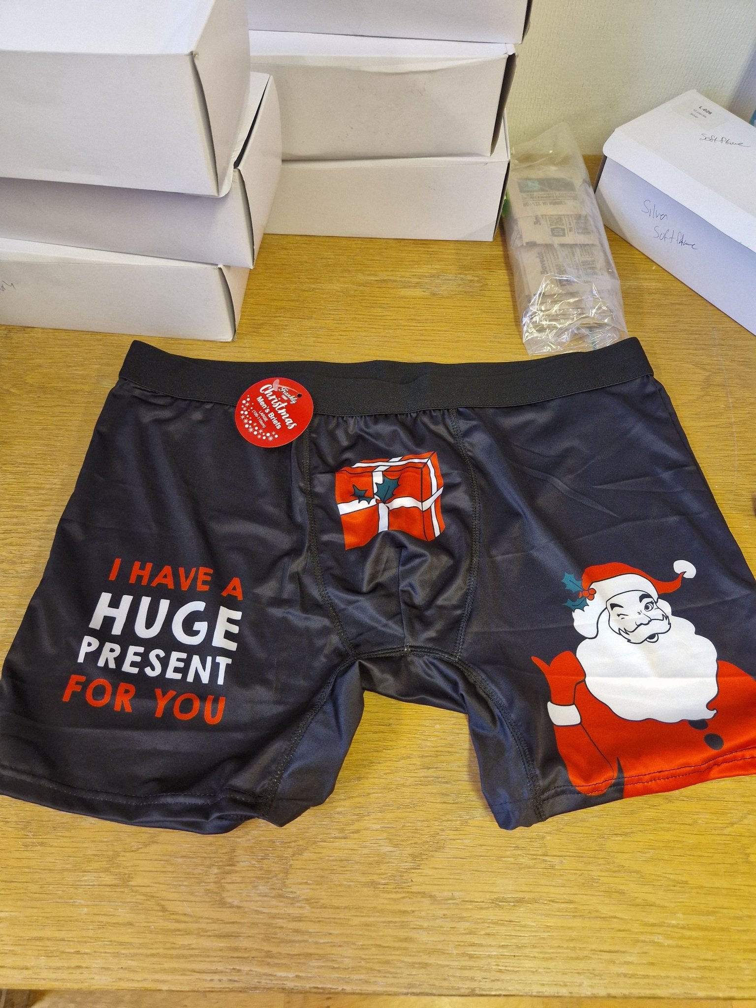 Roliga Jul kalsonger / boxershorts Köp på Tradera (572136518)