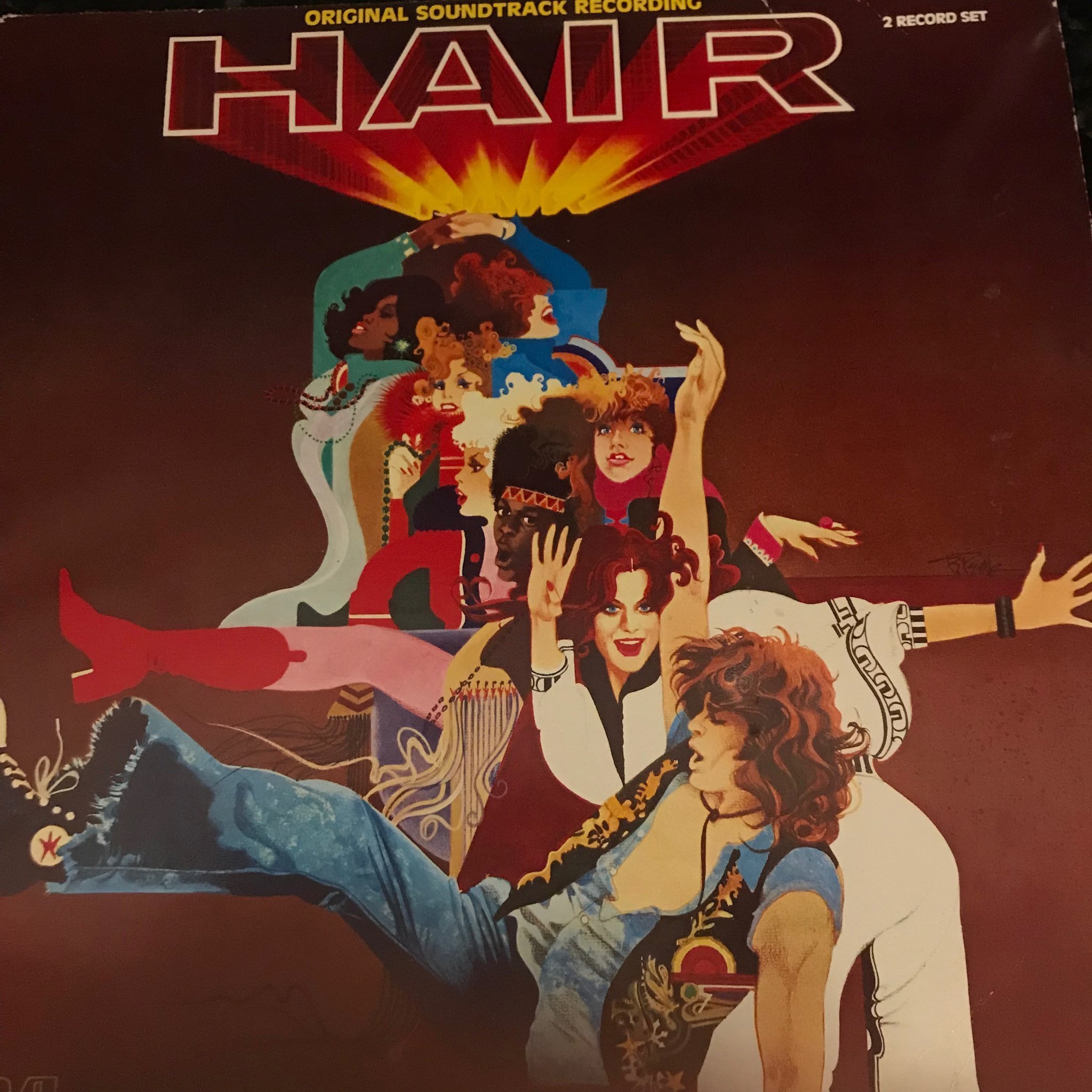 HAIR "Original soundtrack" Double Album 197.. (412197365) ᐈ Köp på