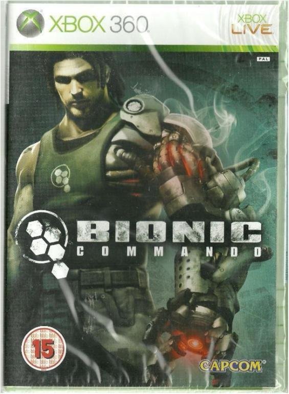 BIONIC COMMANDO (INPLASTAT XBOX 360 SPEL)