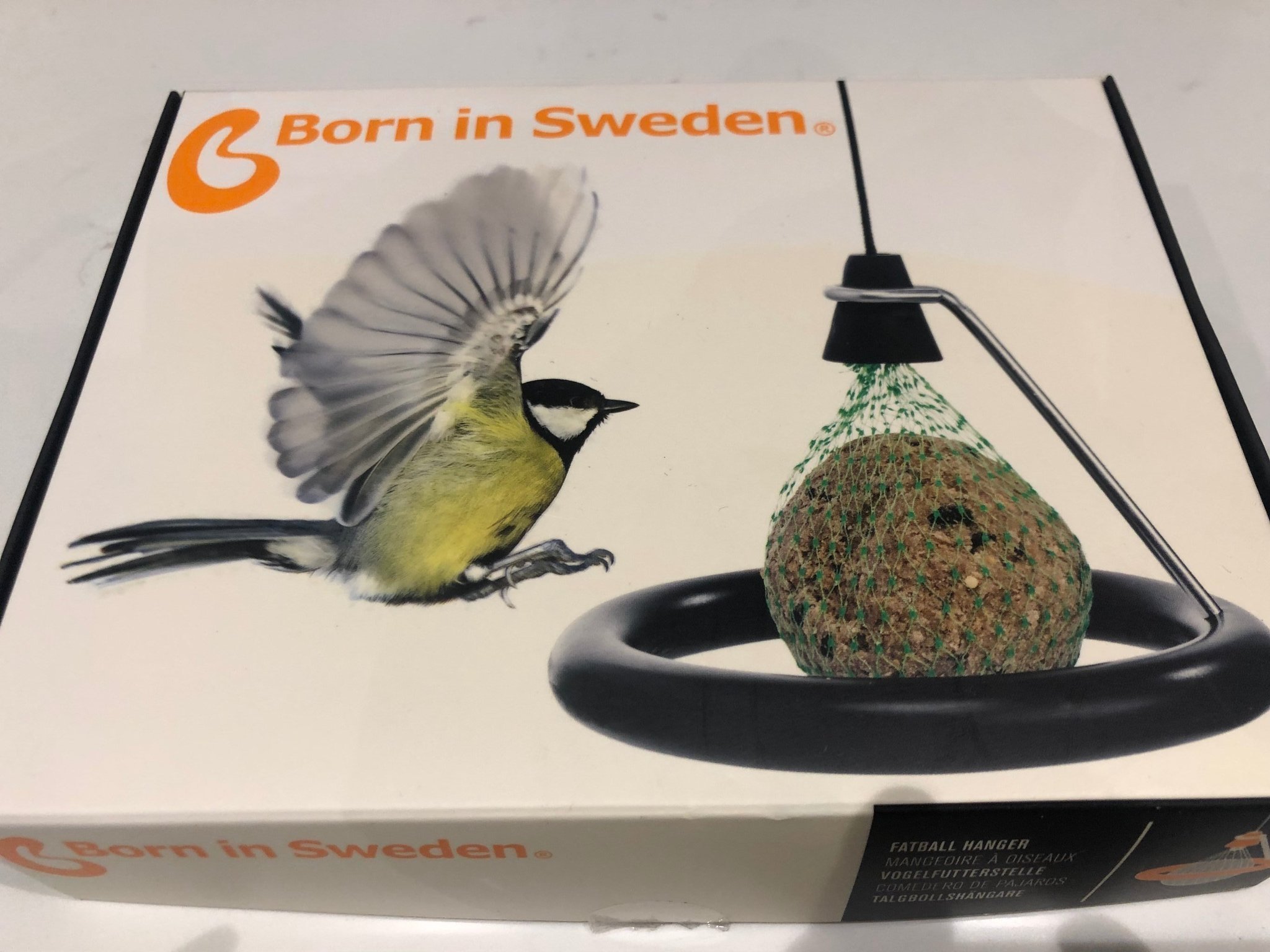 Fagelmatare Fatball Hanger Born In Sweden 374859853 ᐈ Kop Pa