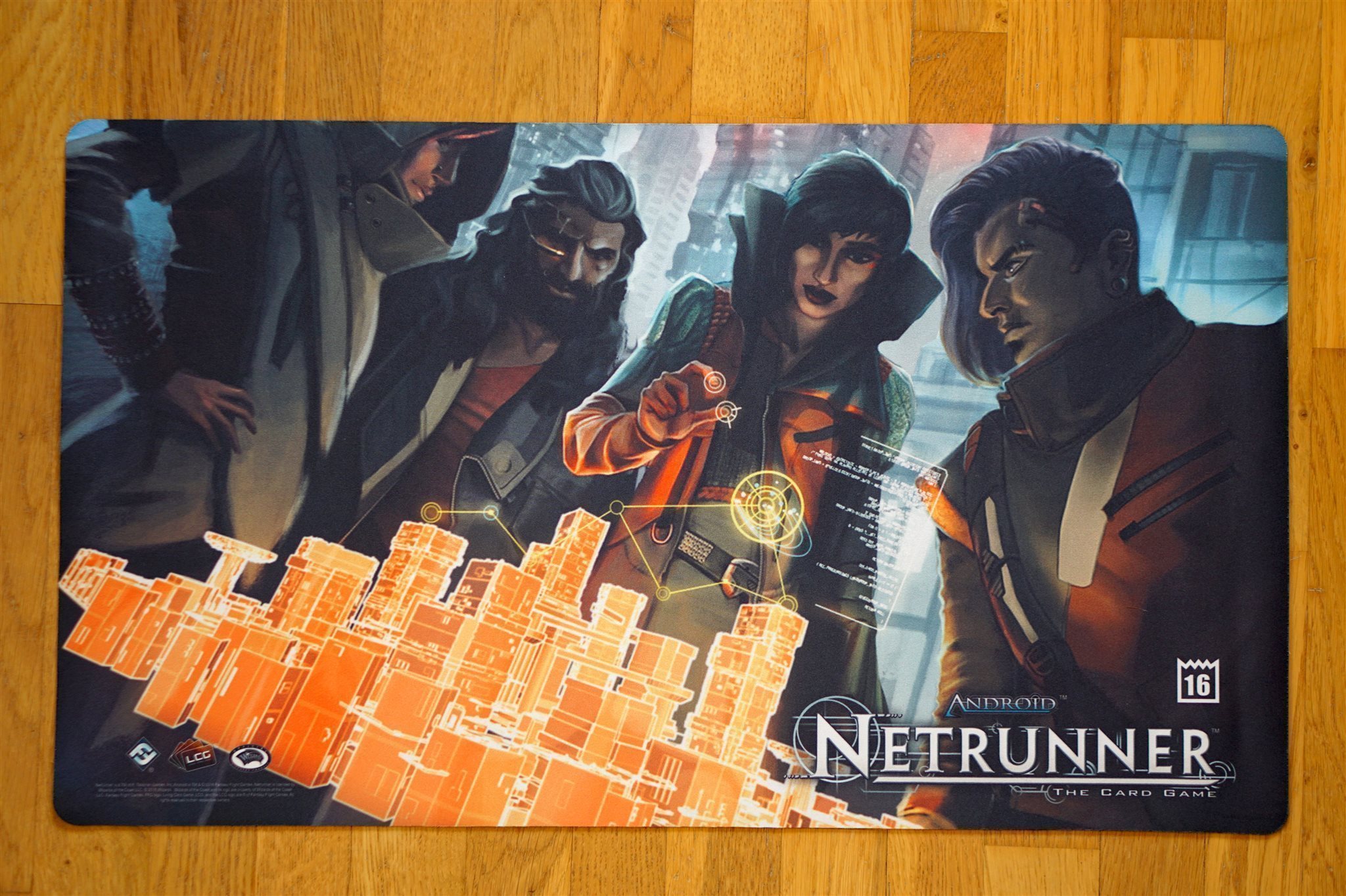 Android Netrunner Play Mat Run Amok Ffg Anr 385000742 ᐈ
