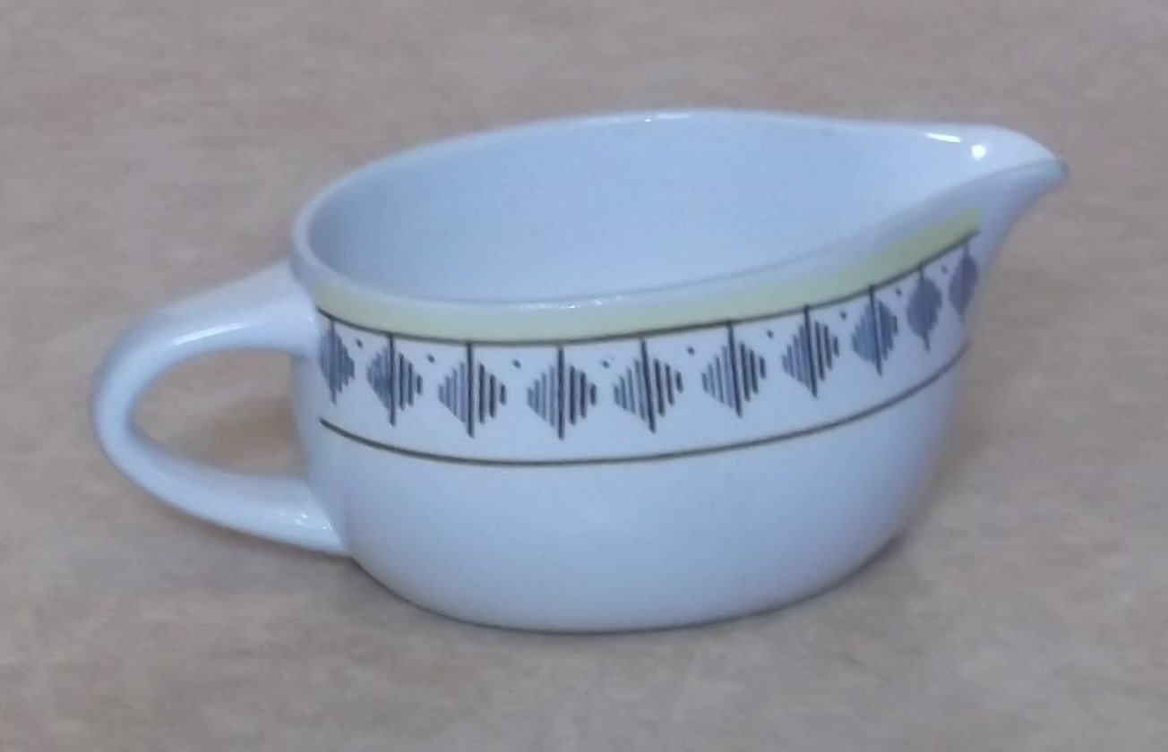 Såssnipa Sirikit BT Berit Ternell rut mönster UE Sweden kanna Retro 1960-tal