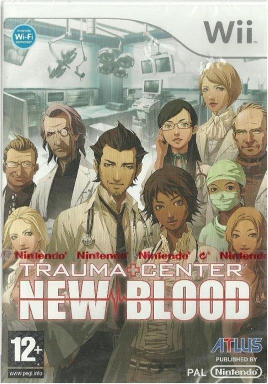 TRAUMA CENTER - NEW BLOOD (INPLASTAT WII SPEL)