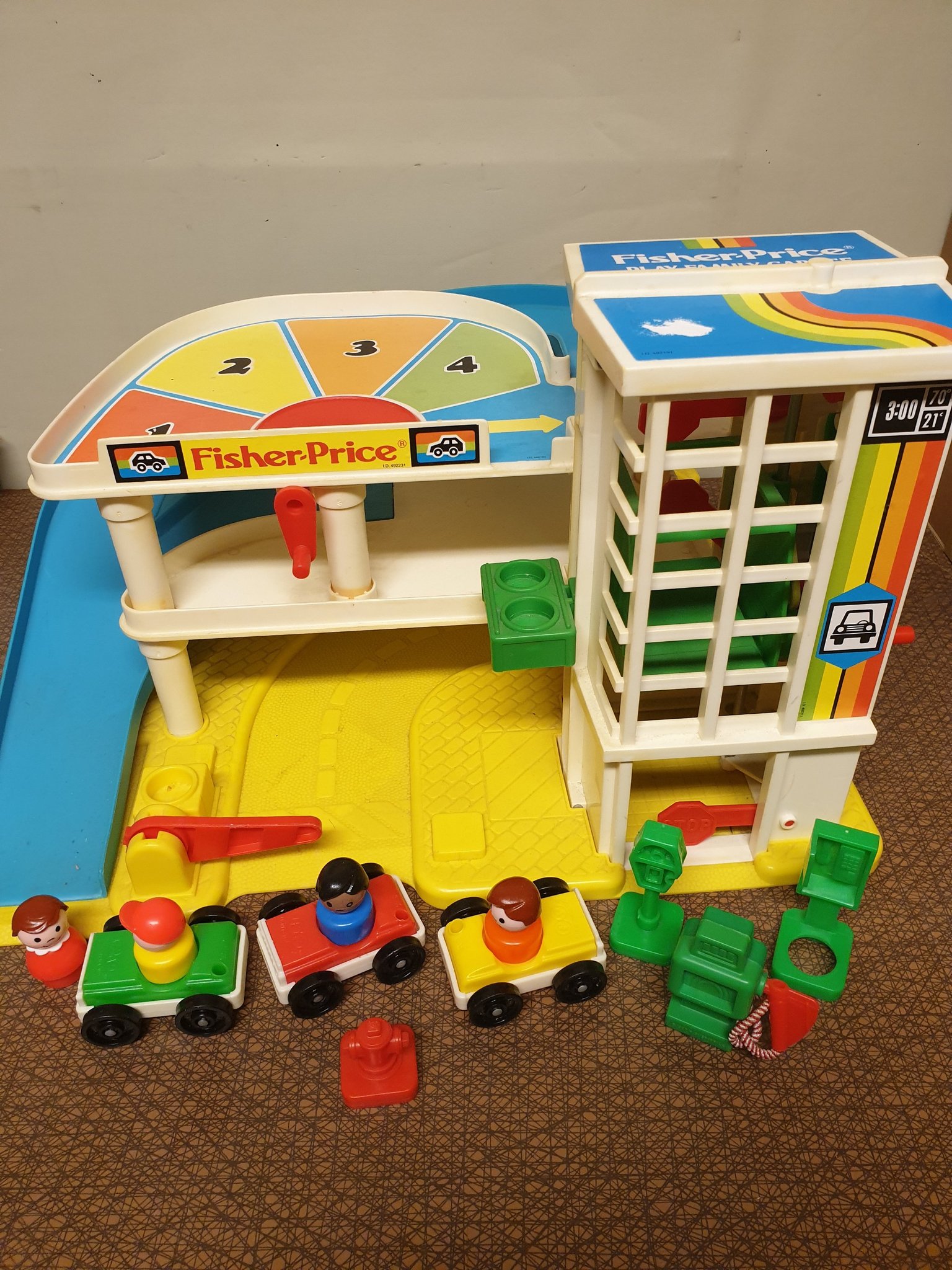 fisher price play family garage