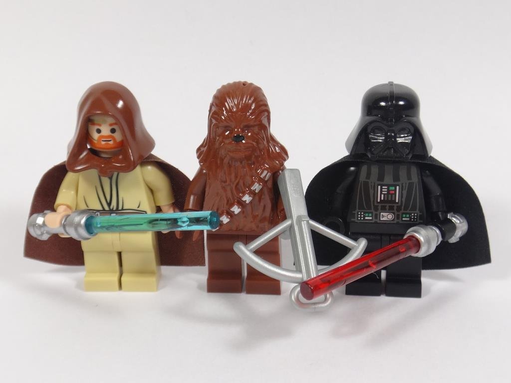 Darth Vader, Chewbacca, Obi-Wan Kenobi Star Wars Legofigurer