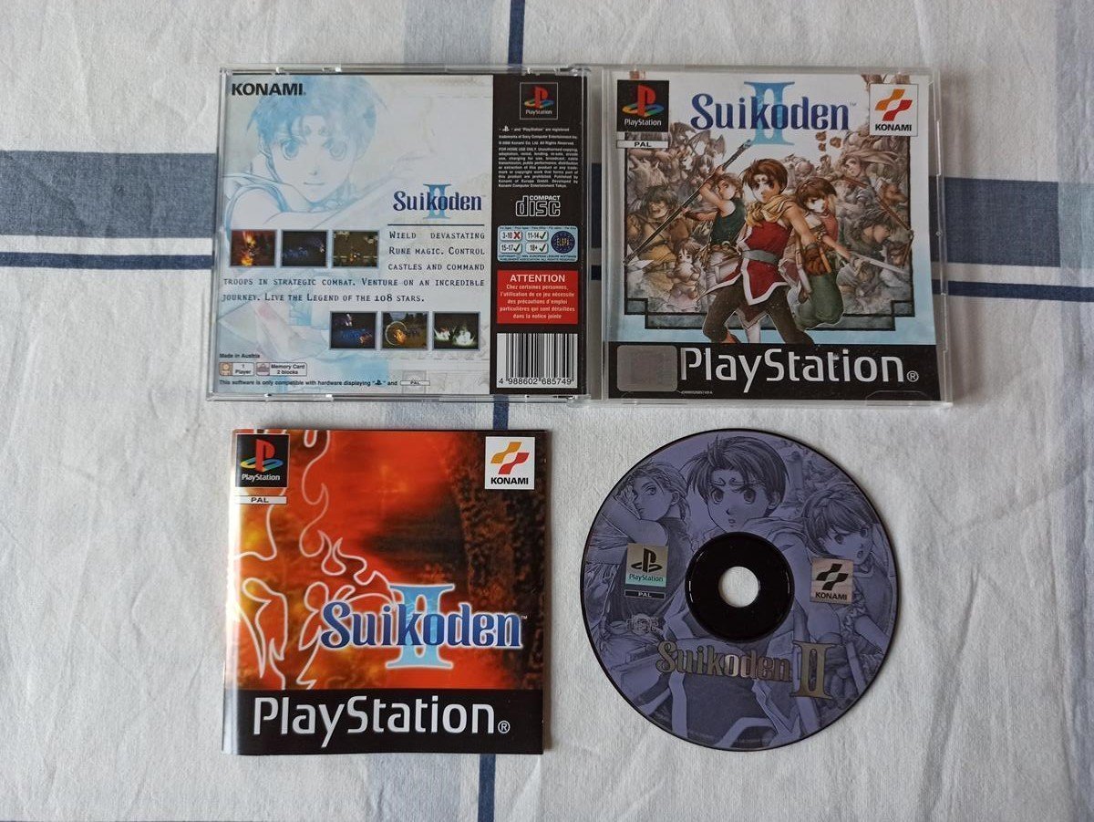 PS1 Suikoden II 2 Nyskick!