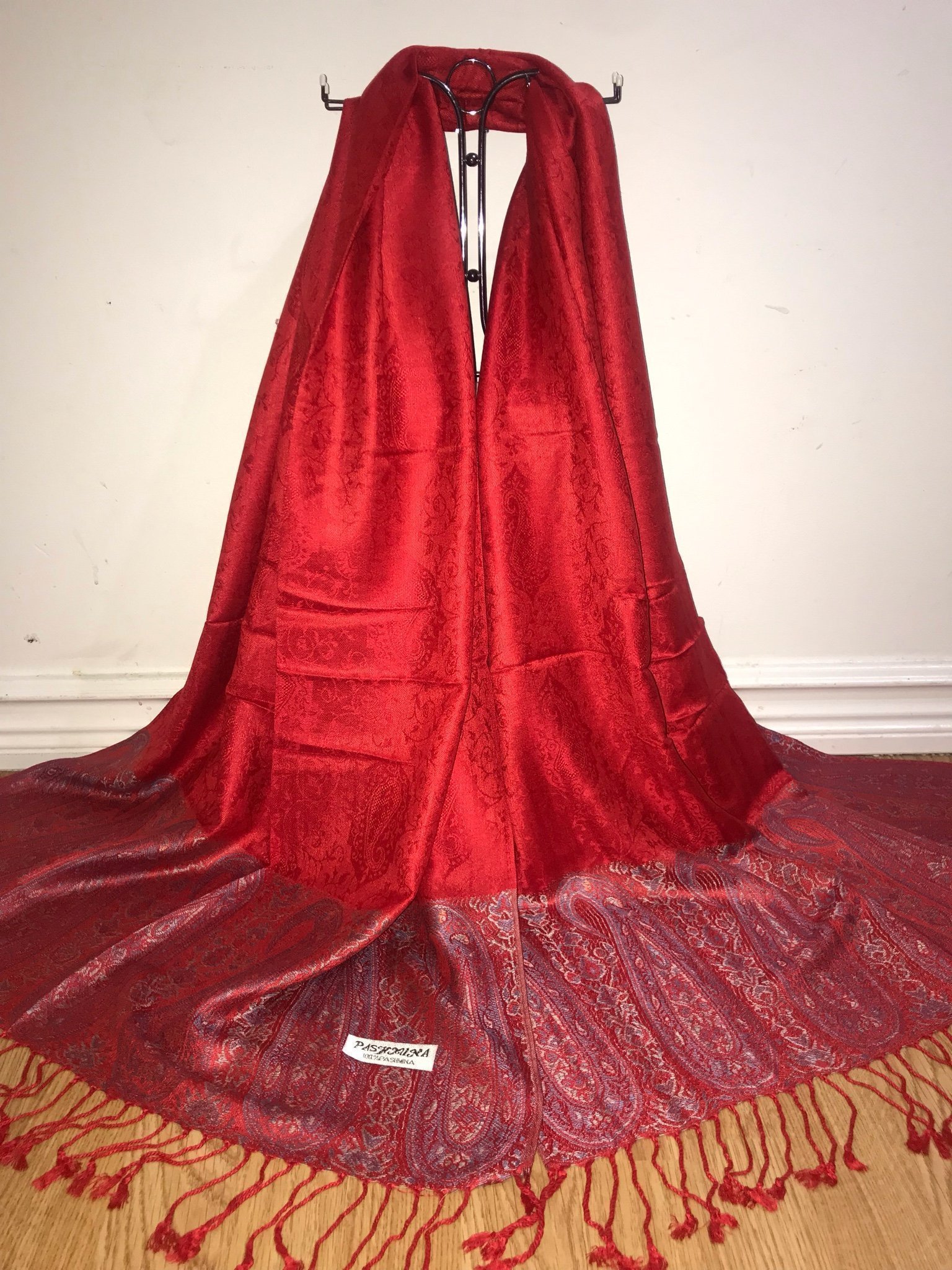 Jättesnygg pashmina sjal, helt ny