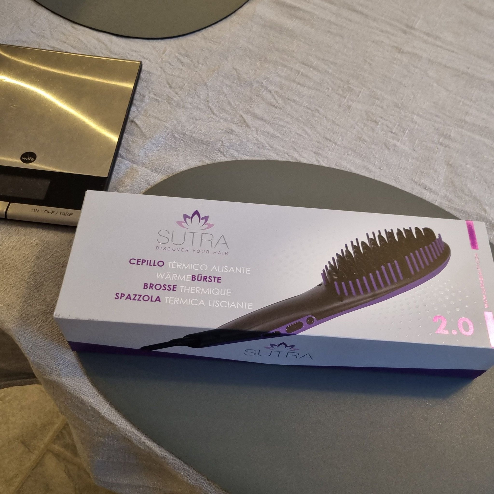 Värmeborste / hårborste Sutra Heat Brush 2.0 Pu.. Köp på Tradera