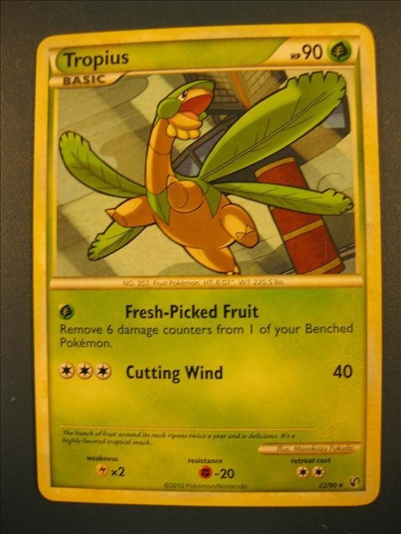 TROPIUS - RARE (STJÄRNKORT) - POKEMON HS UNDAUNTED