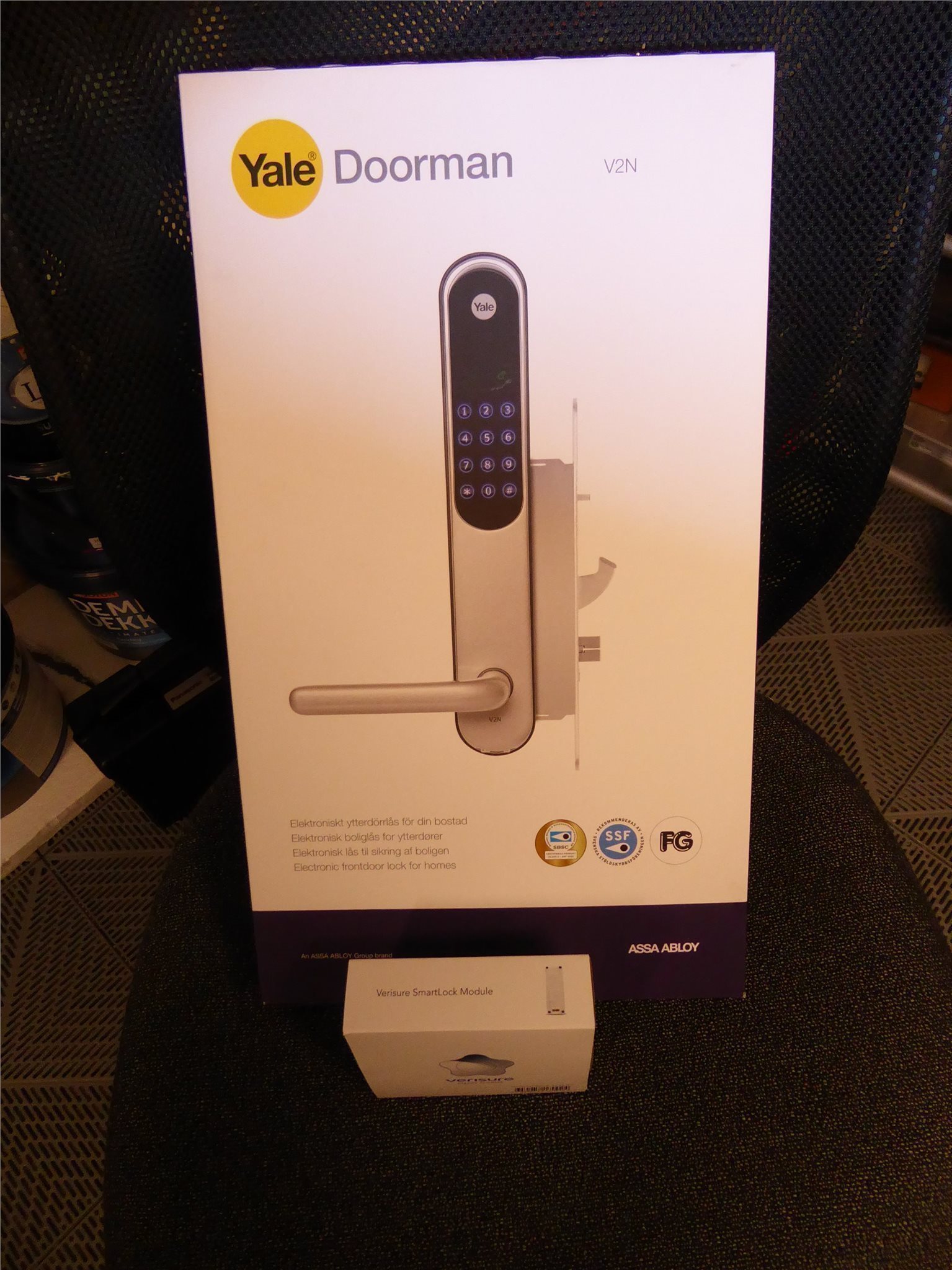 yale doorman verisure pris