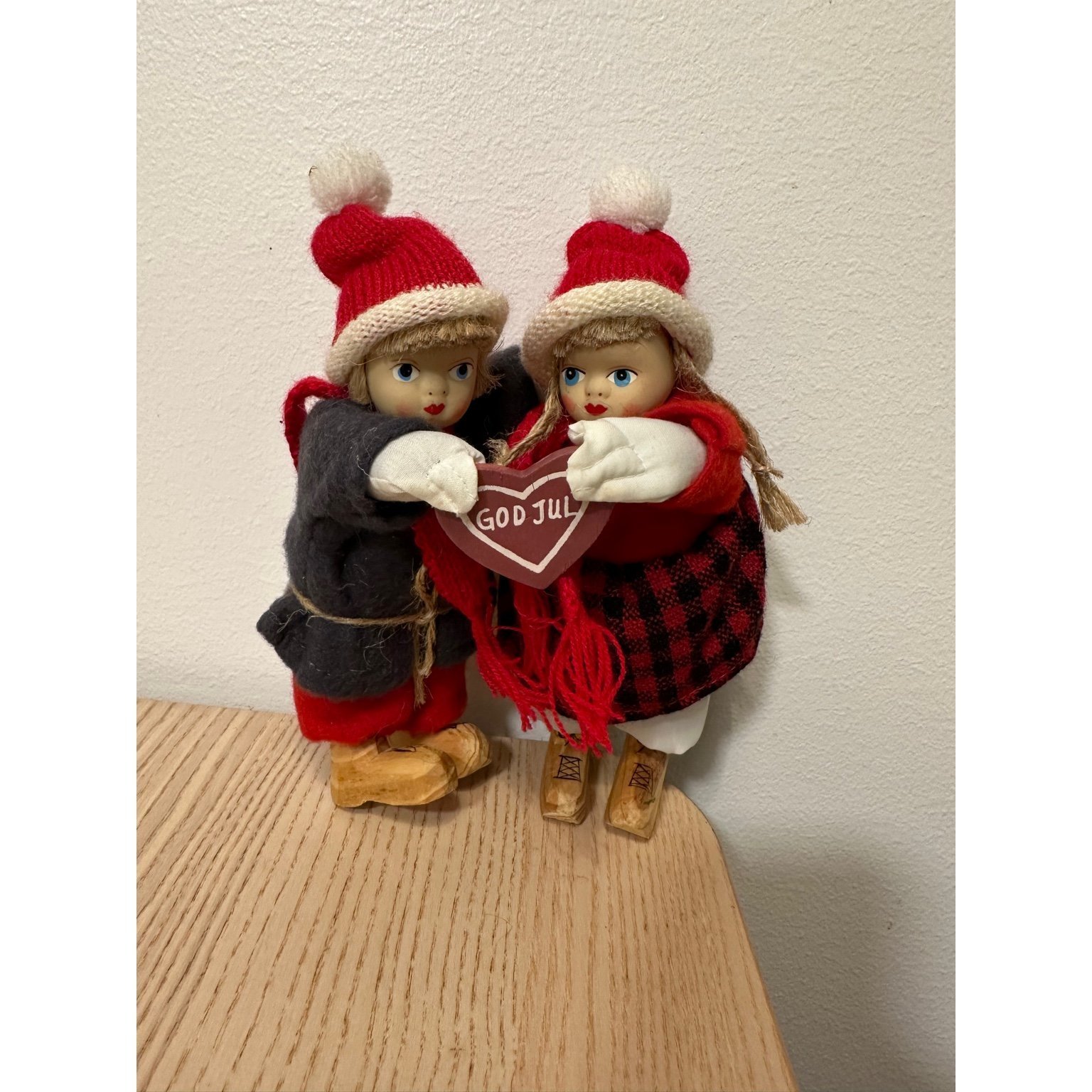 Tomtar med god jul skylt Köp på Tradera (615274843)