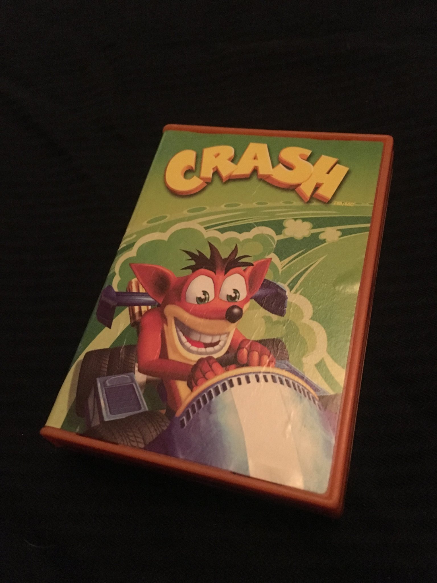 Crash Bandicoot minigame minispel Happy Meal Mc.. Köp på Tradera