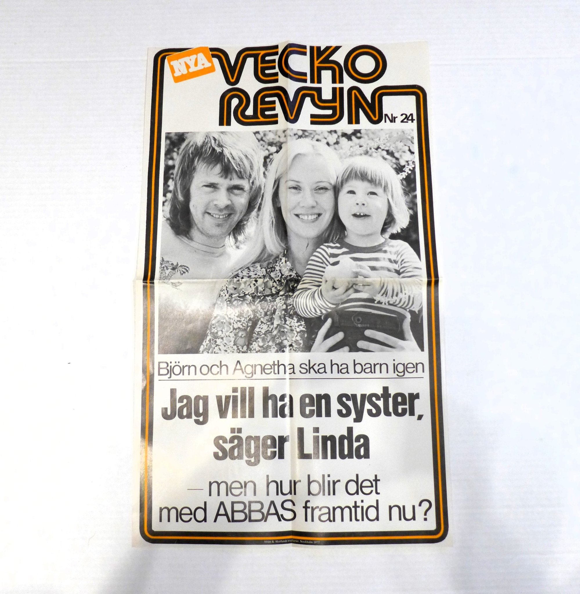 Se produkter som liknar Löpsedel Vecko Revyn Nr 24/19.. på Tradera