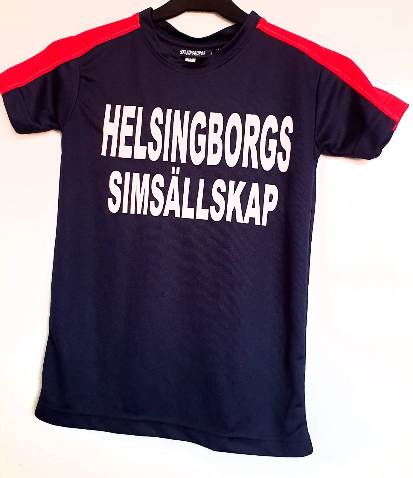 Tröja Blå röd Helsingborgs simsällskap i strl 1.. (423588811 Helsingborgs Simsällskap