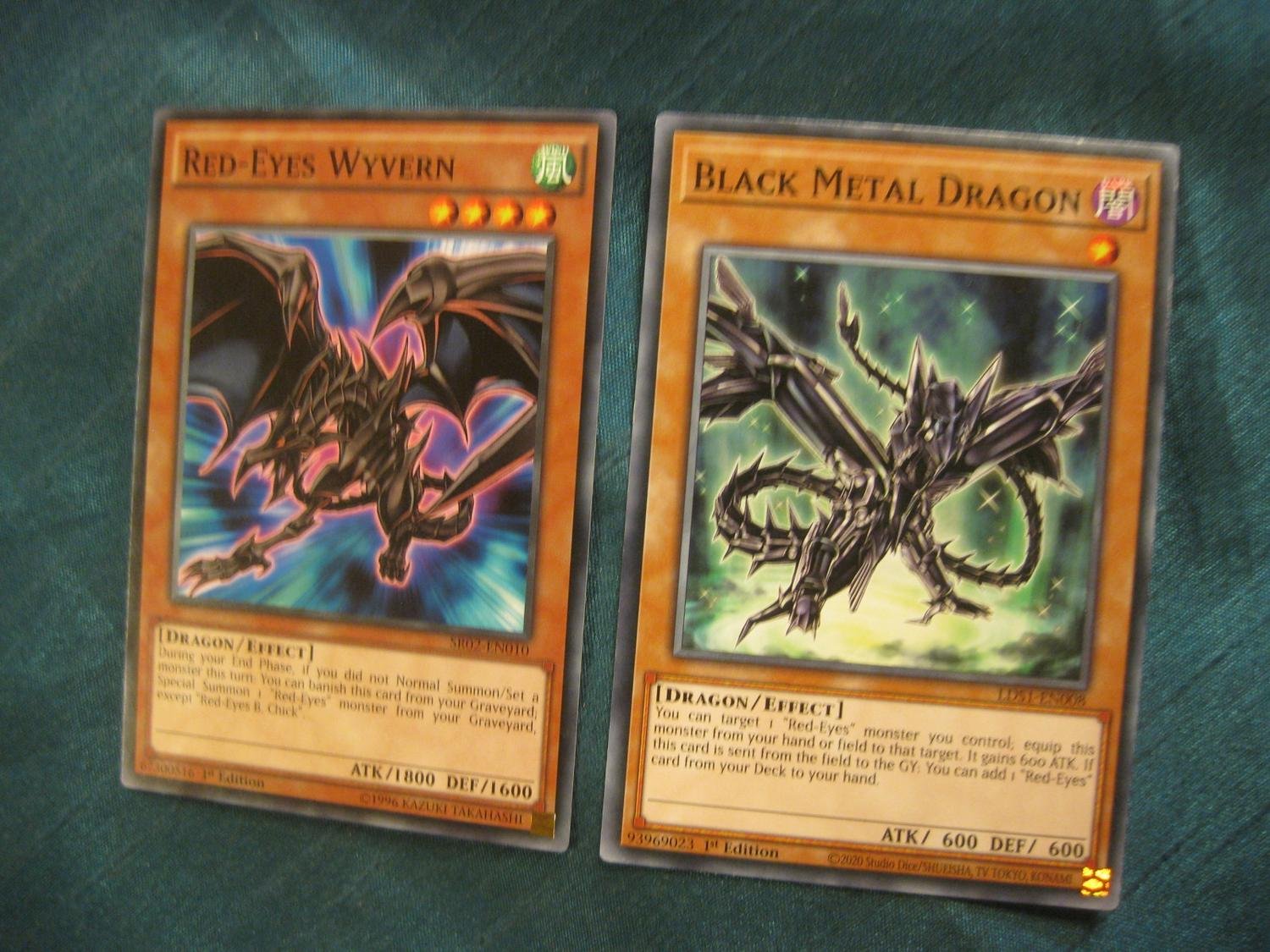 2 ST KORT REDEYES WYVERN + BL.. Köp från hasse1248 på Tradera