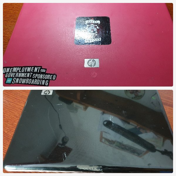 1 st HP Compac 6720s och 1 st HP Pavilion Dv5 reservdelsdatorer eller skrot