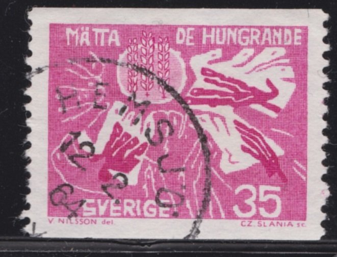 F 544 Världskampen stmp Hemsjö i Olofström den 12.2.64