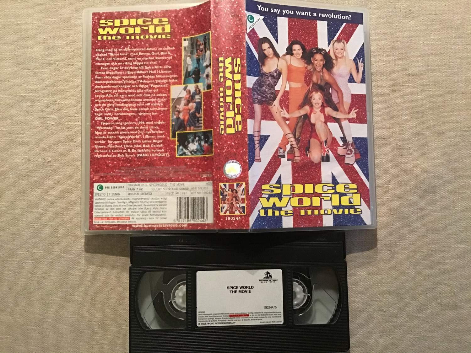 SPICE WORLD THE MOVIE VHS SPICE GIRLS (416458196) ᐈ Köp på Tradera