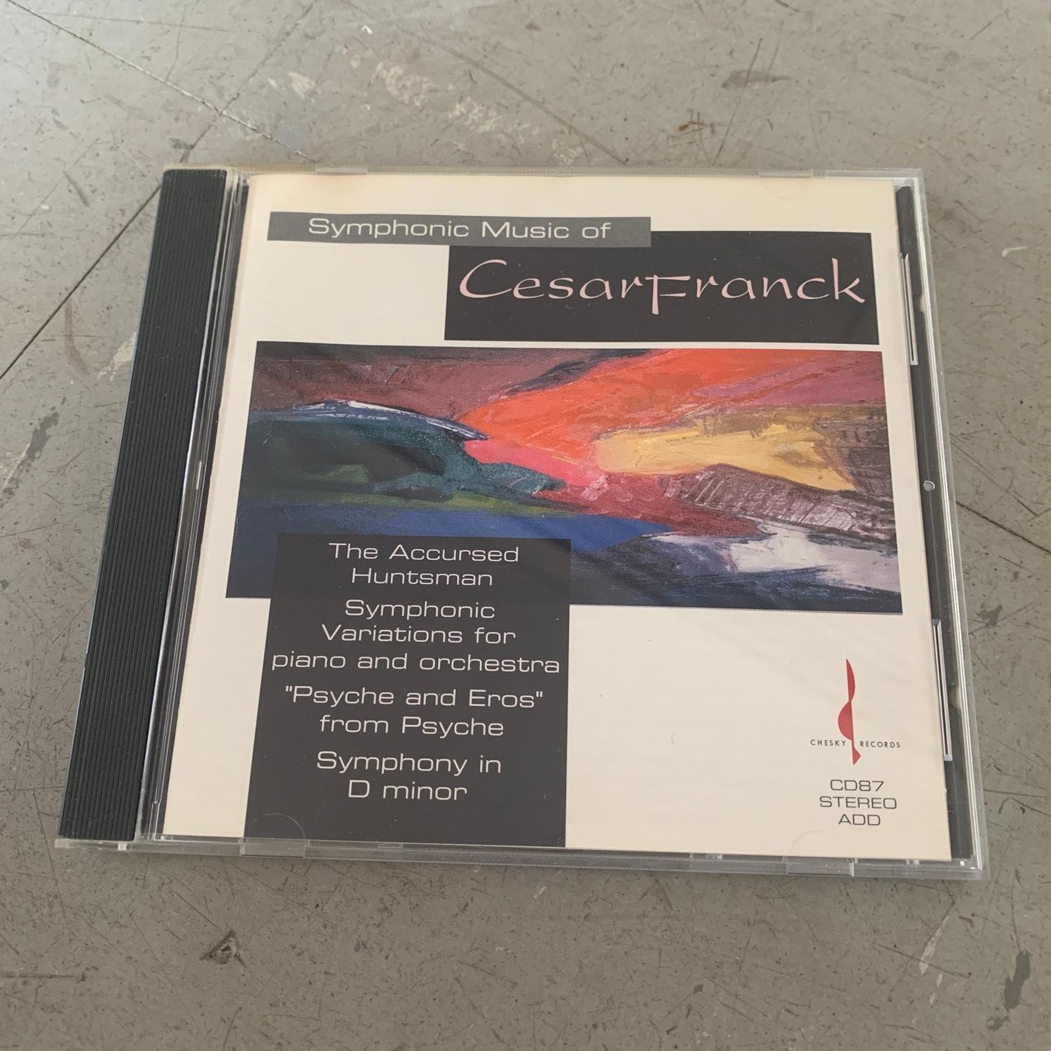 Cesar Franck - Symphonic Music Of.. (Chesky CD)
