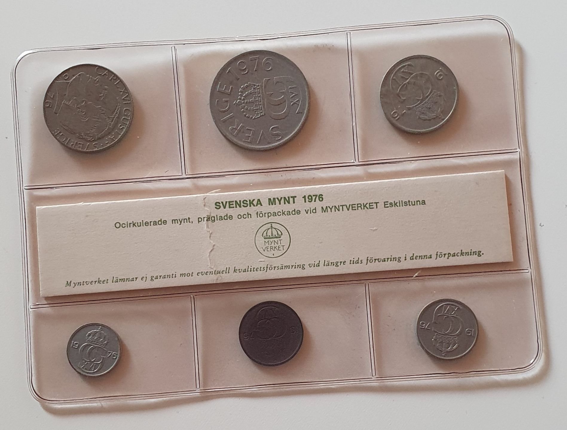 SVERIGE ÅRS SET 1976