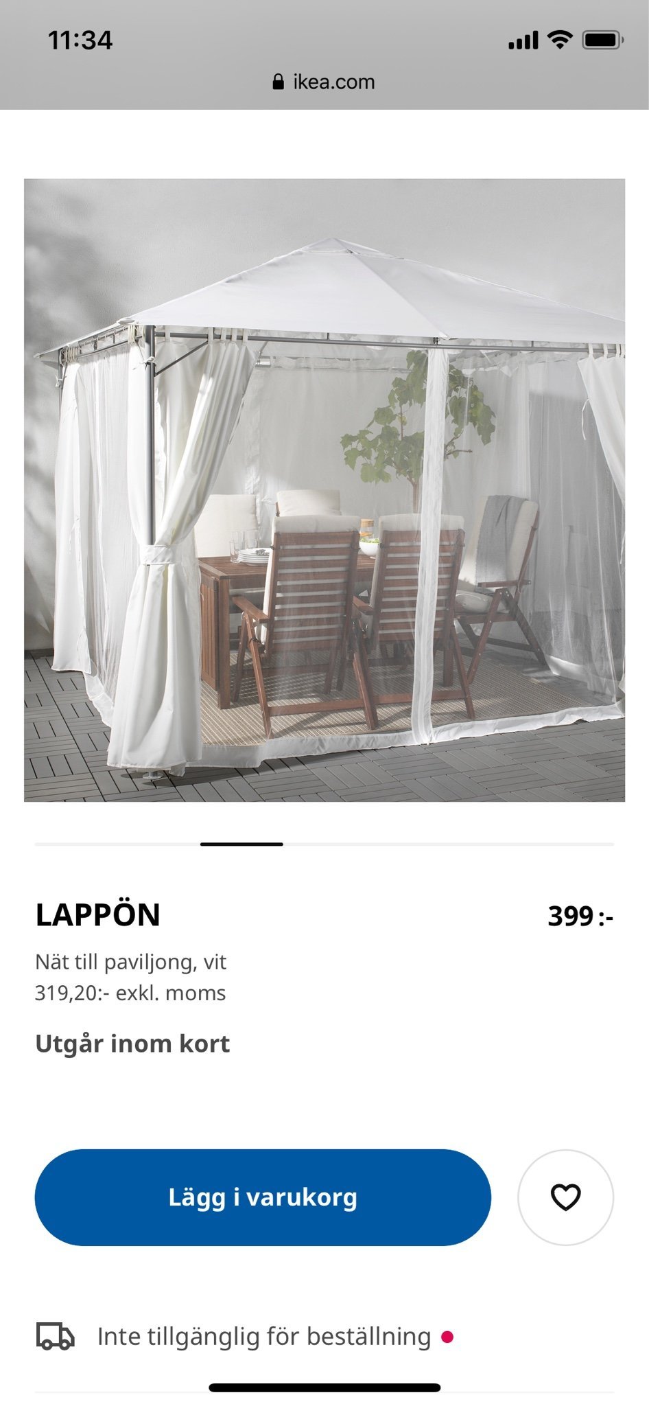 IKEA LAPPÖN nät till paviljong (417791526) ᐈ Köp på Tradera LAPPÖN Nät till paviljong, vit IKEA