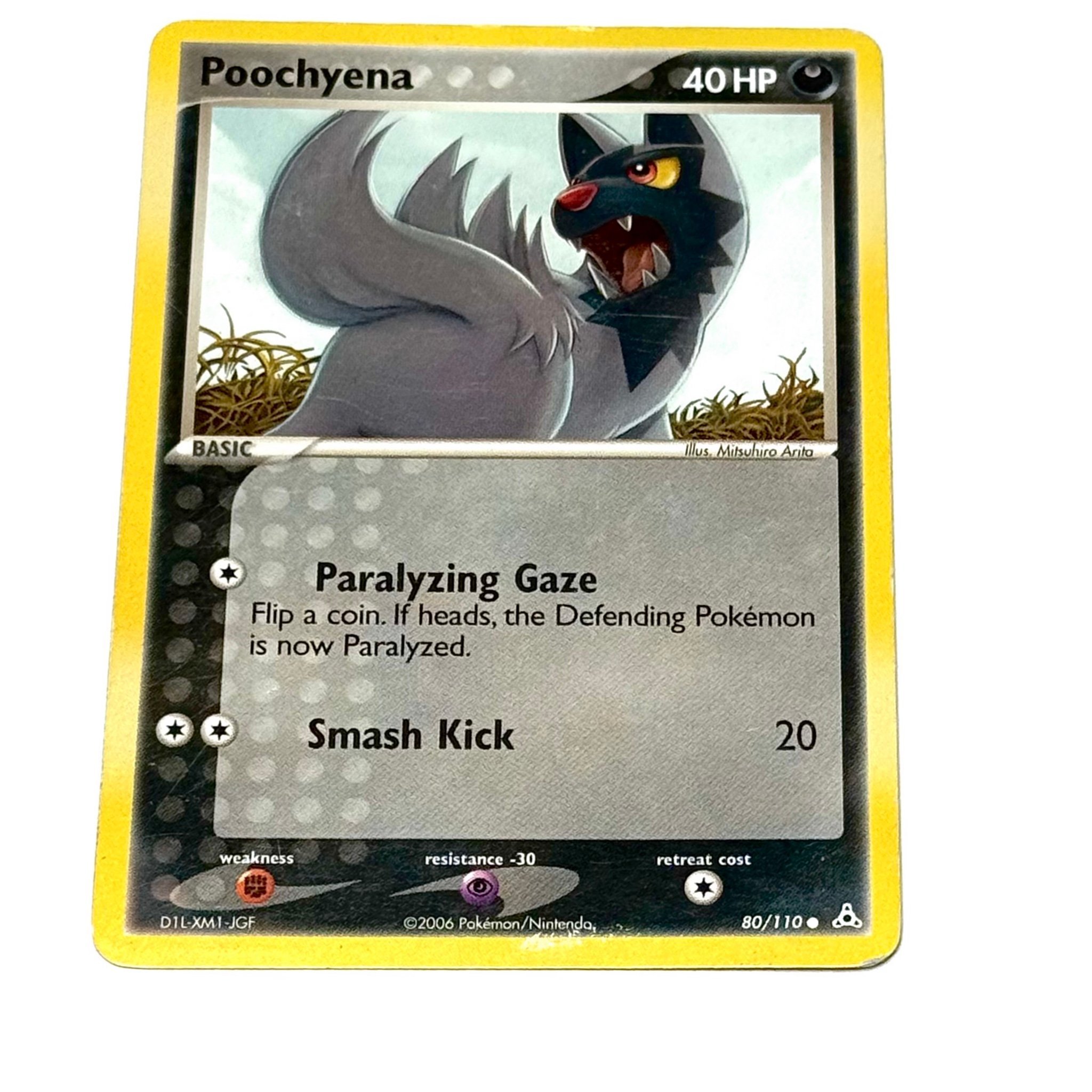 Poochyena - 80/110 EX Holon Phantoms Pokmonkort | Kp p Tradera  (729098435)