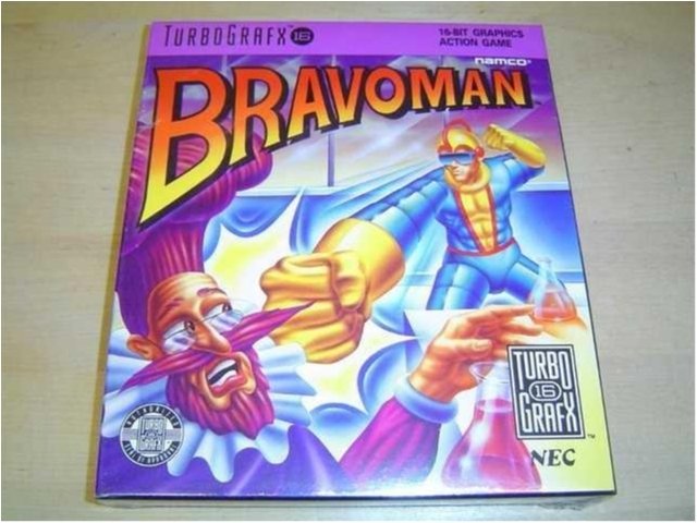 BRAVOMAN NEC TURBO GRAFX *NYTT*