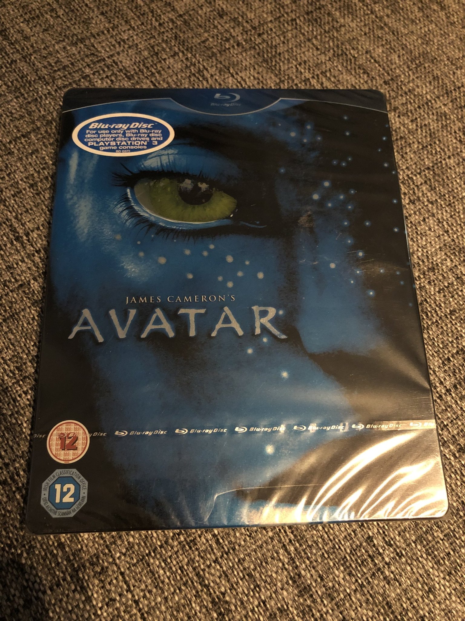Avatar (Blu-ray) Steelbook INPLASTAD, UTGÅTT