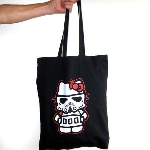STAR WARS / Hello Kitty Stormtrooper Tygväska