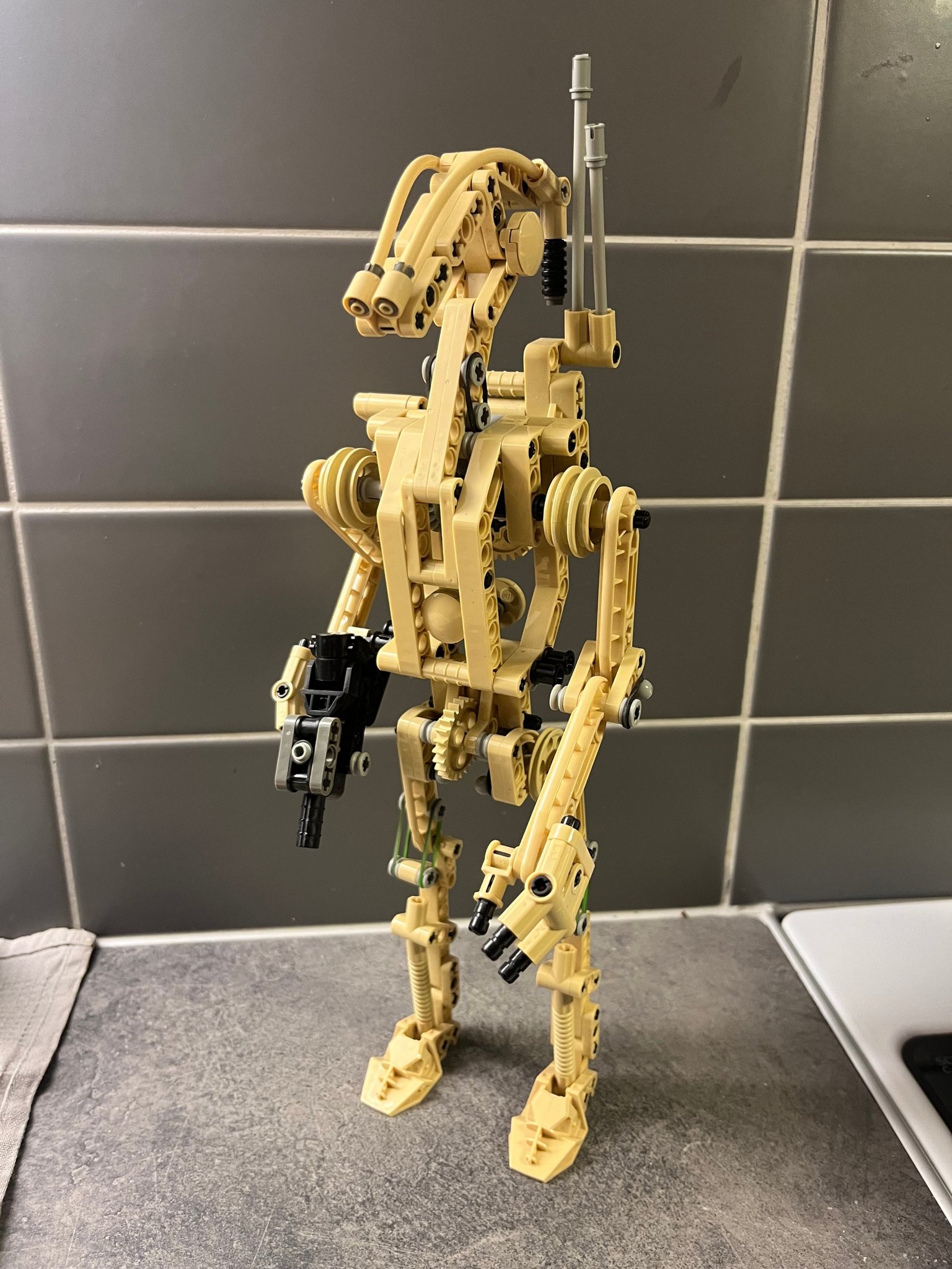 Lego Technic 8001 Star Wars Battle Droid 32 cm Köp på Tradera
