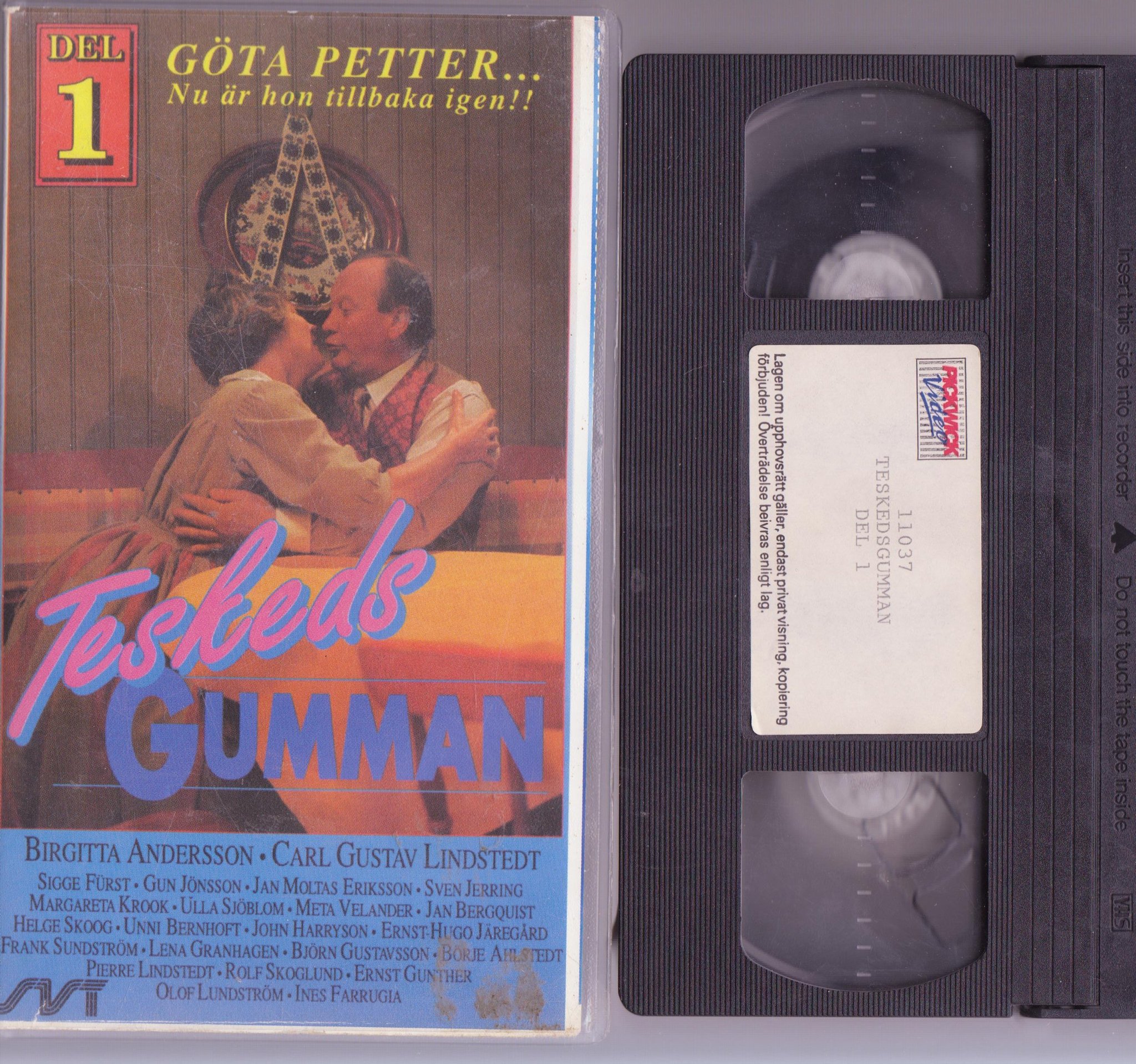 VHS Teskedsgumman Del 1 (Birgitta Andersson,.. Köp på Tradera