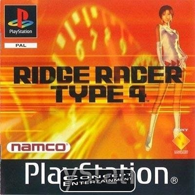RIDGE RACER TYPE 4 (komplett) till Sony Playstation, PS1