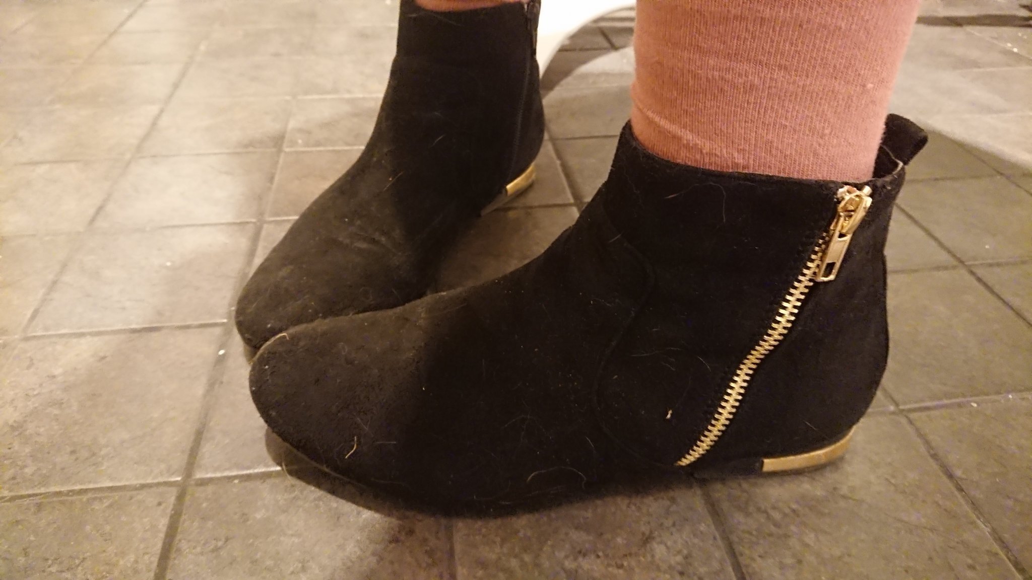 vinterskor med dragkedja