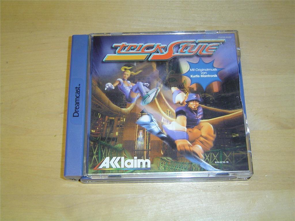 TRICK STYLE TYSK VERSION TILL SEGA DREAMCAST
