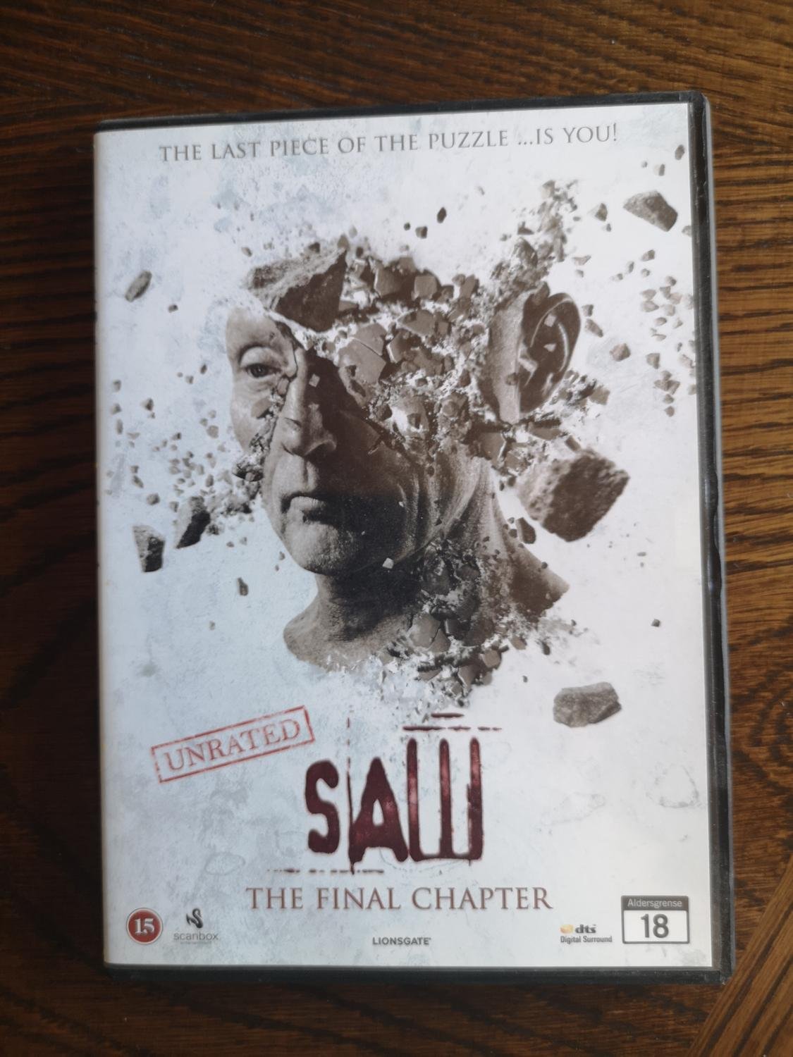 DVD SAW 7 THE FINAL CHAPTER