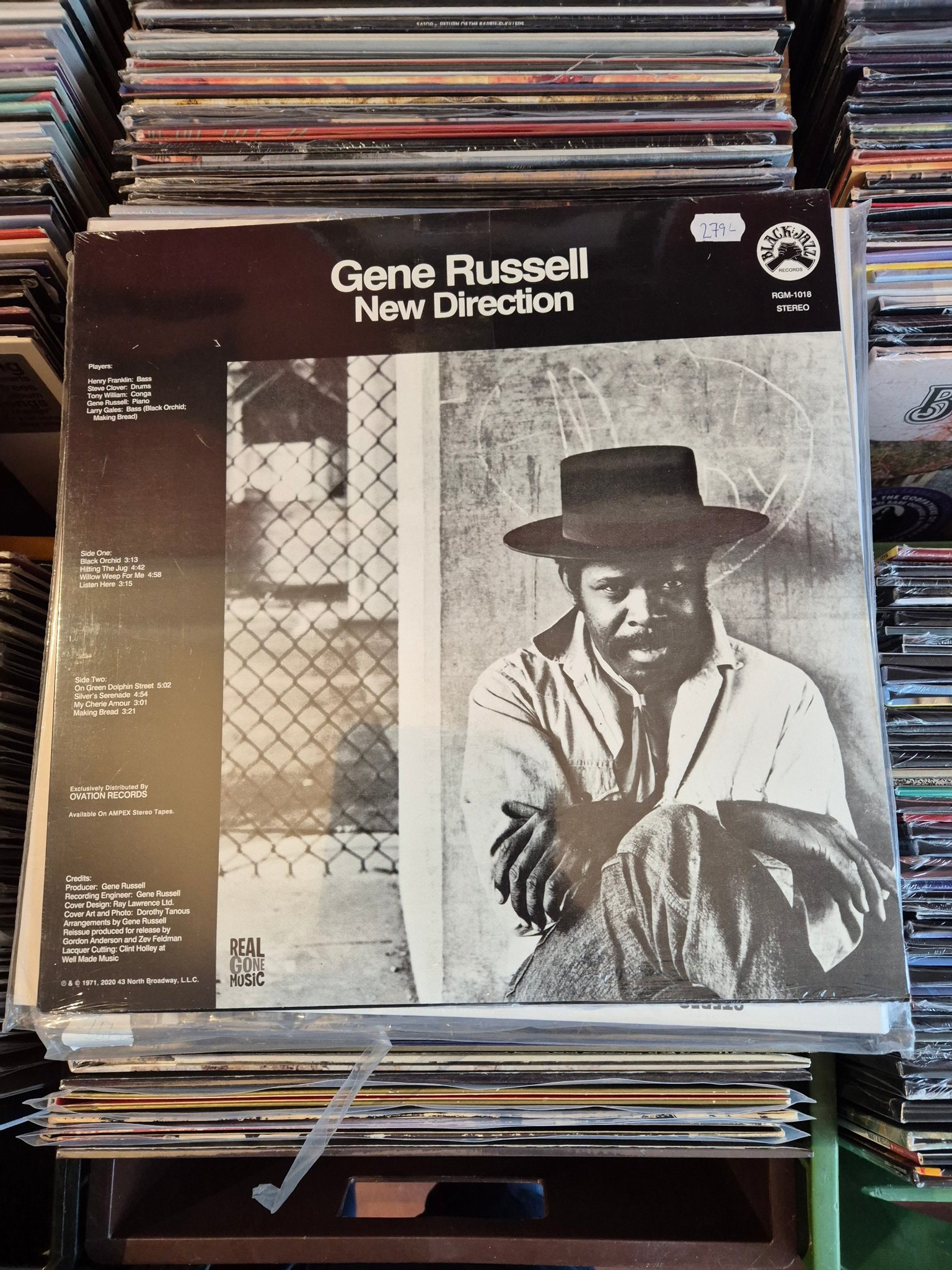 Gene Russell - New Direction LP | Köp från kompaktdisk på Tradera