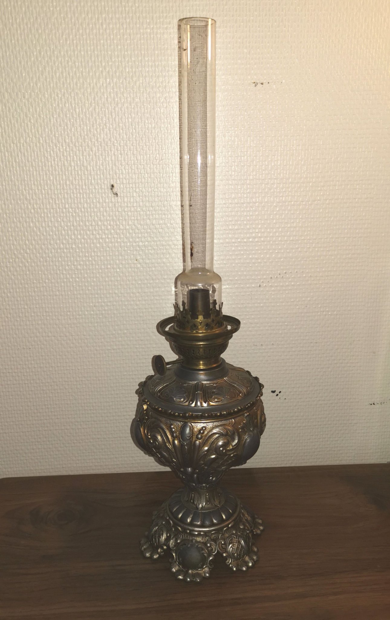 Antik bordsfotogenlampa fotogen lampa Antik bordsfotogenlampa fotogen lampa
