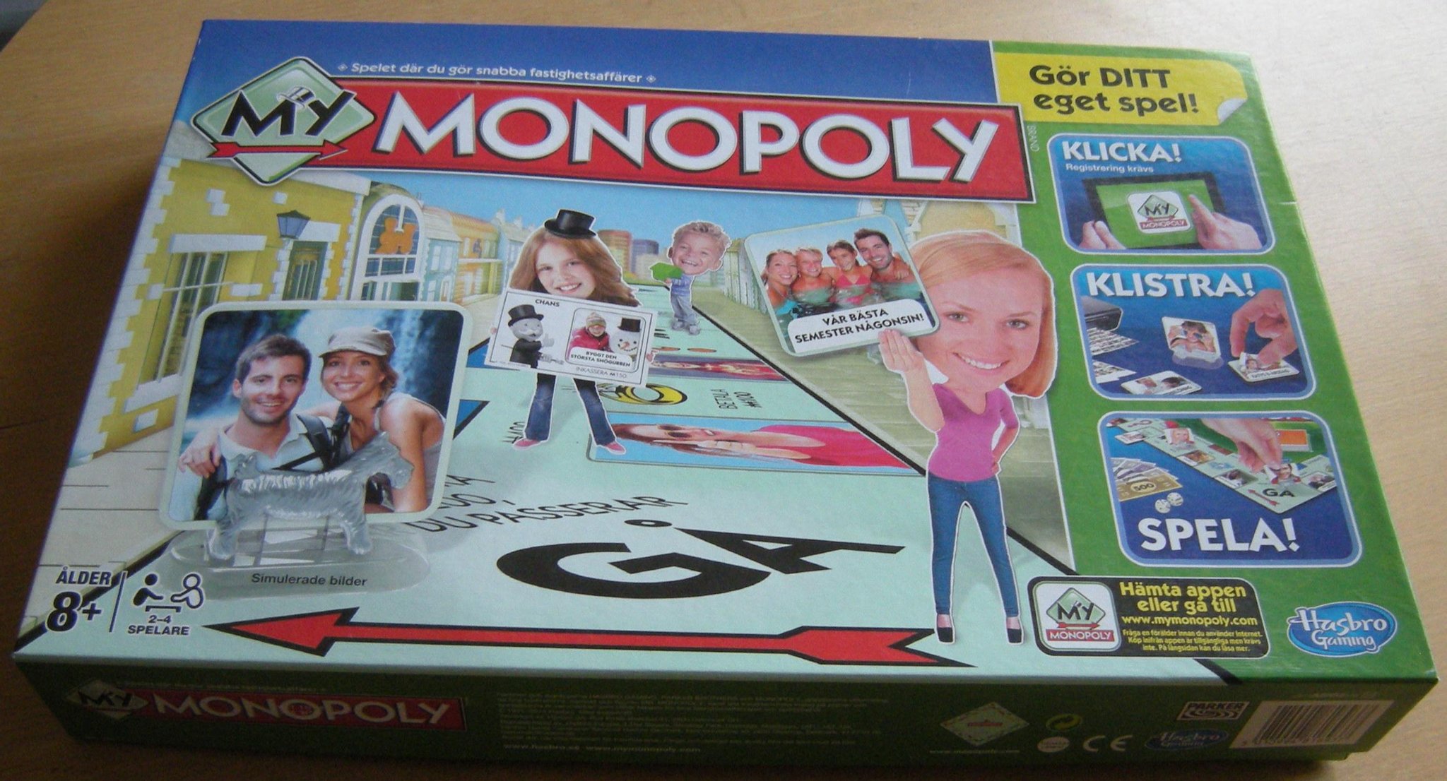 Monopol, My Monopoly, Sällskapsspel, Spel, Husb.. Köp på Tradera