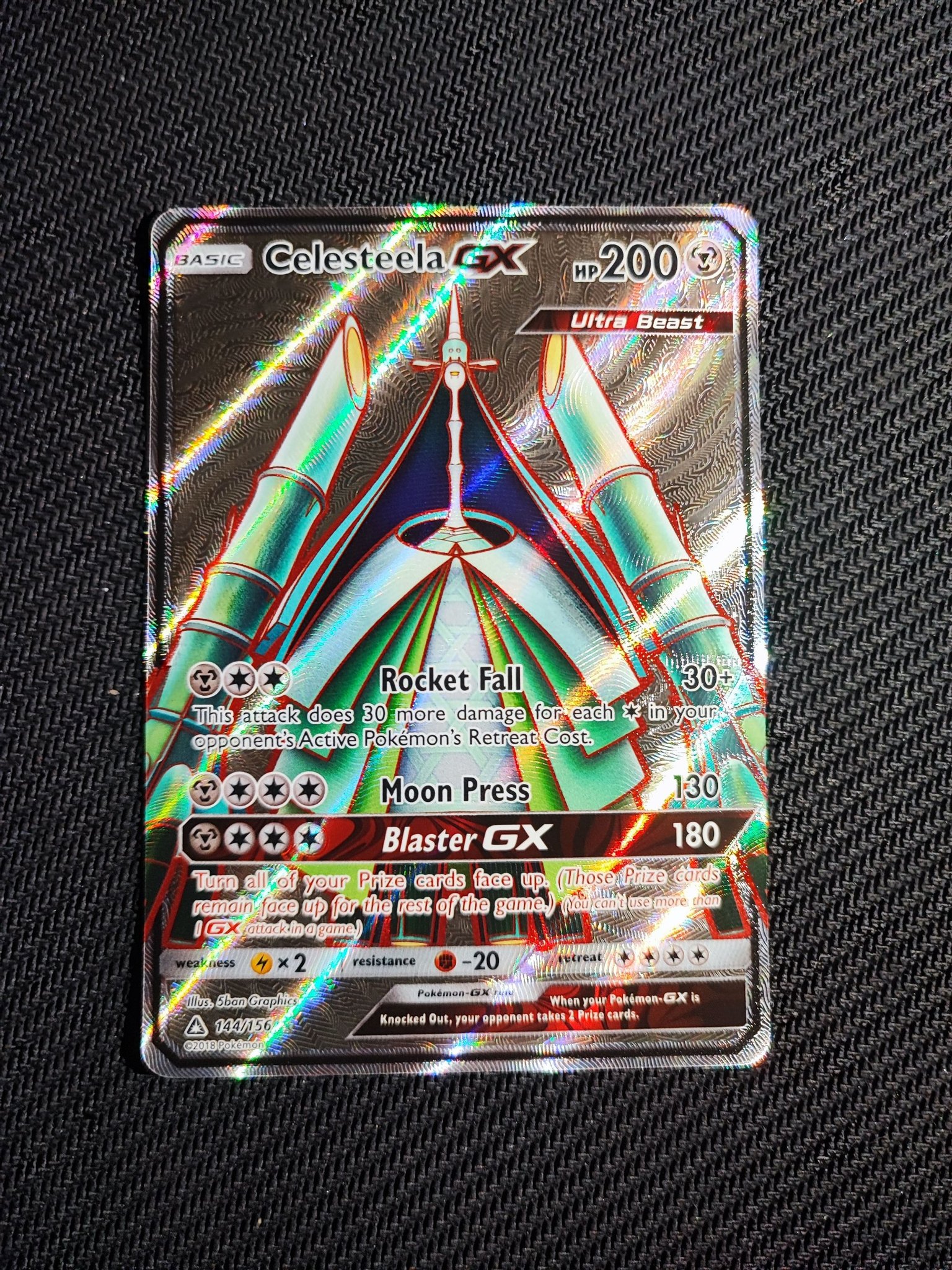 Celesteela-GX (Full Art) - 144/156